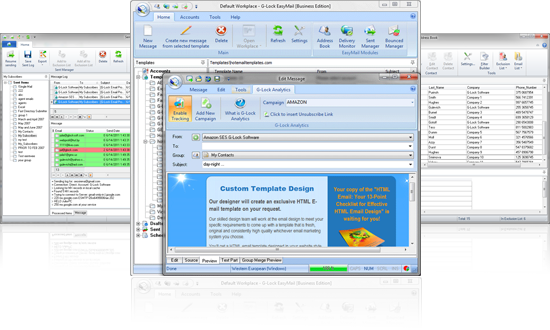 G-Lock EasyMail 6.89 screenshot