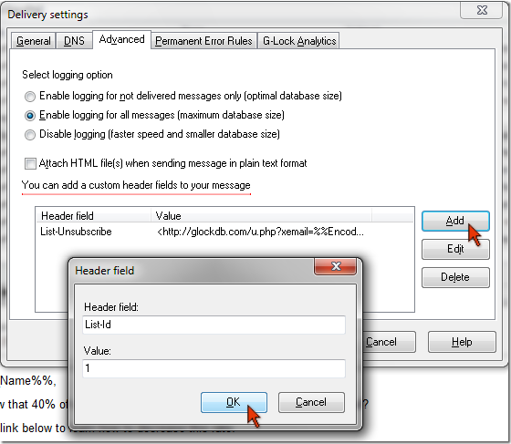 gem header field Top 15 Questions about G Lock EasyMail