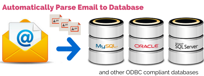 Extract data and parse email to database