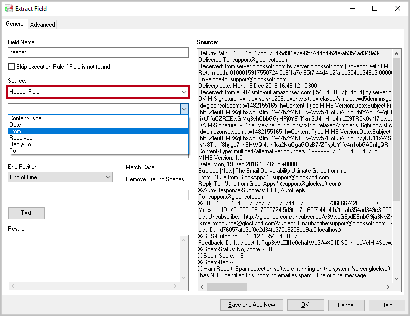 Email Header Analyzer and Parser