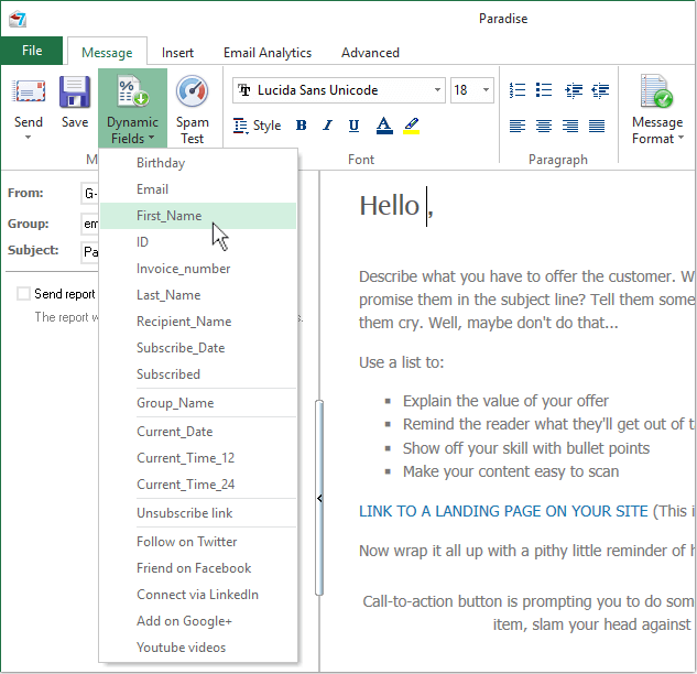 load email from file in G-Lock EasyMail7